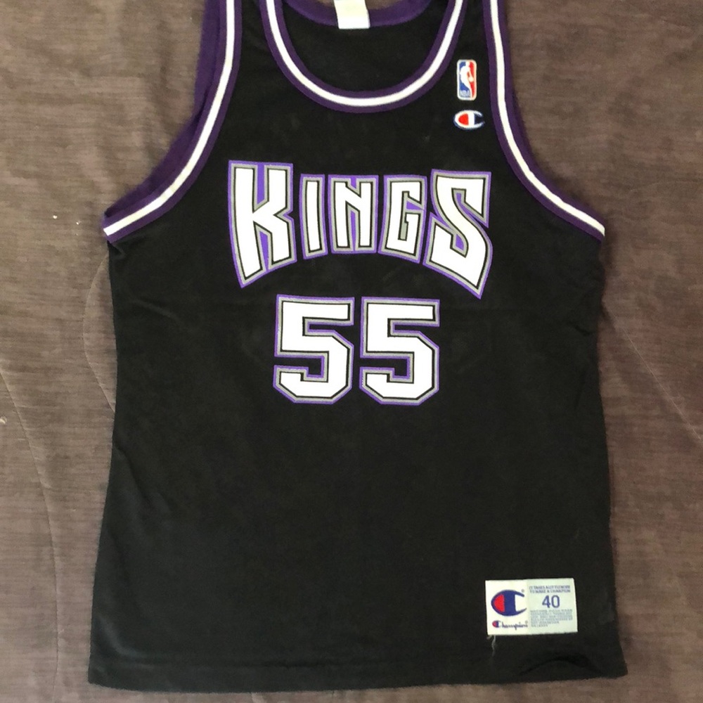 NBA Champion Sacramento Kings 55, Williams jersey